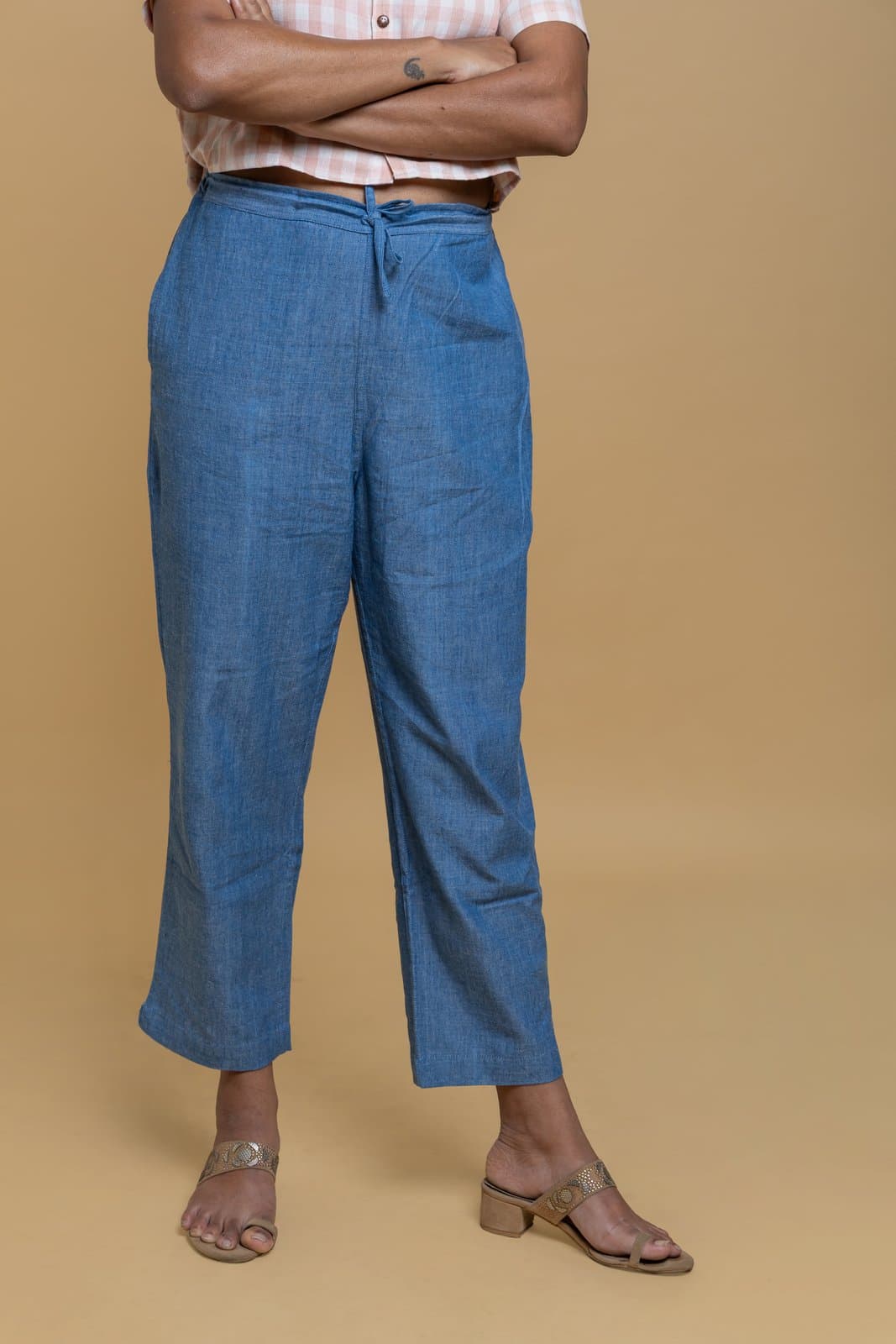 Straight-cut Pant - Light Indigo 3