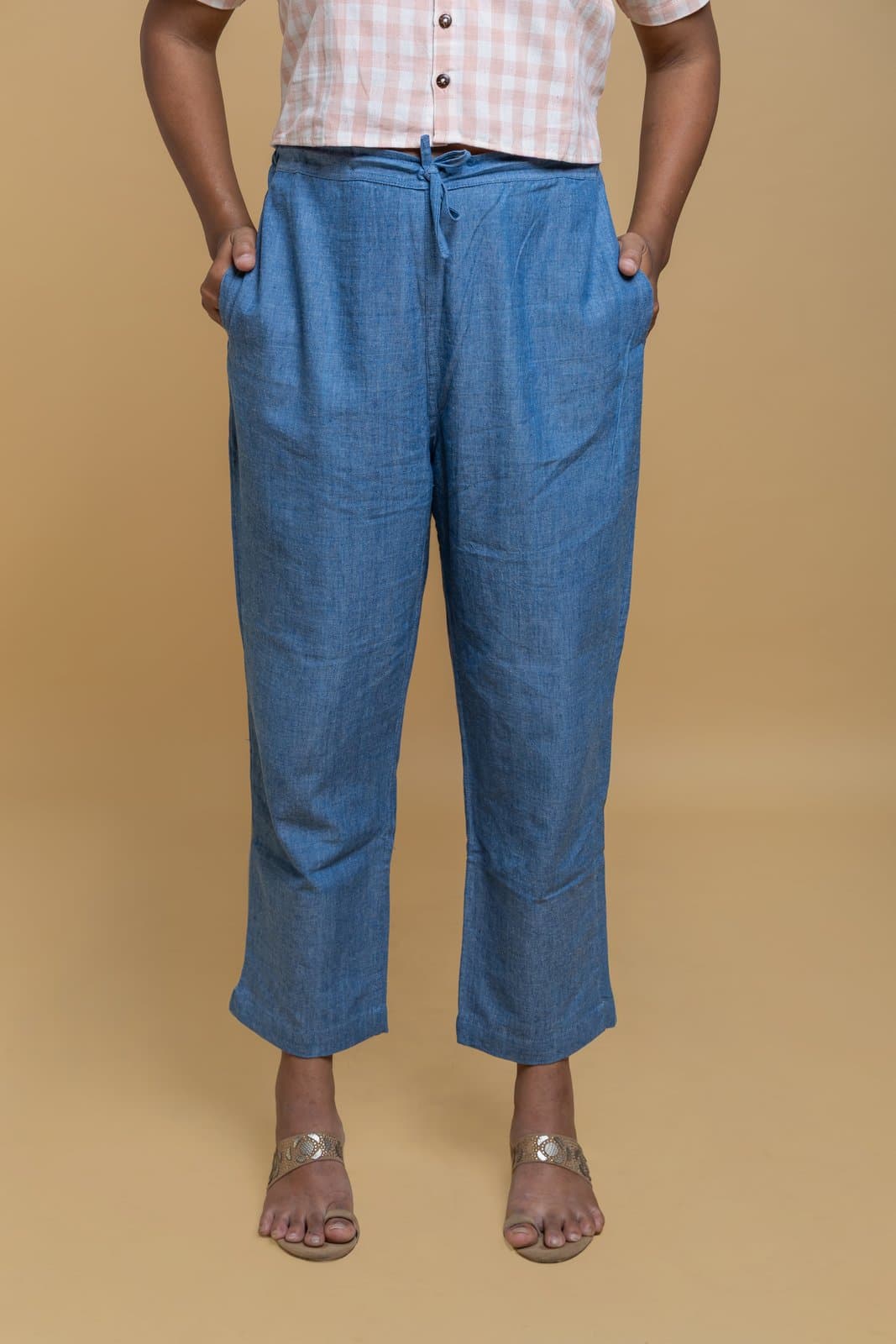 Straight-cut Pant - Light Indigo 4